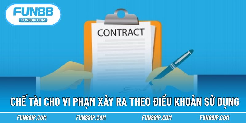 Chế tài khi sai phạm theo quy định chính sách nhà cái